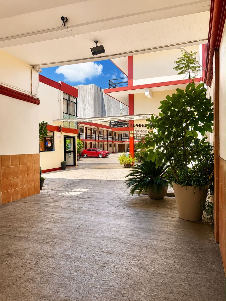 Interior courtyard